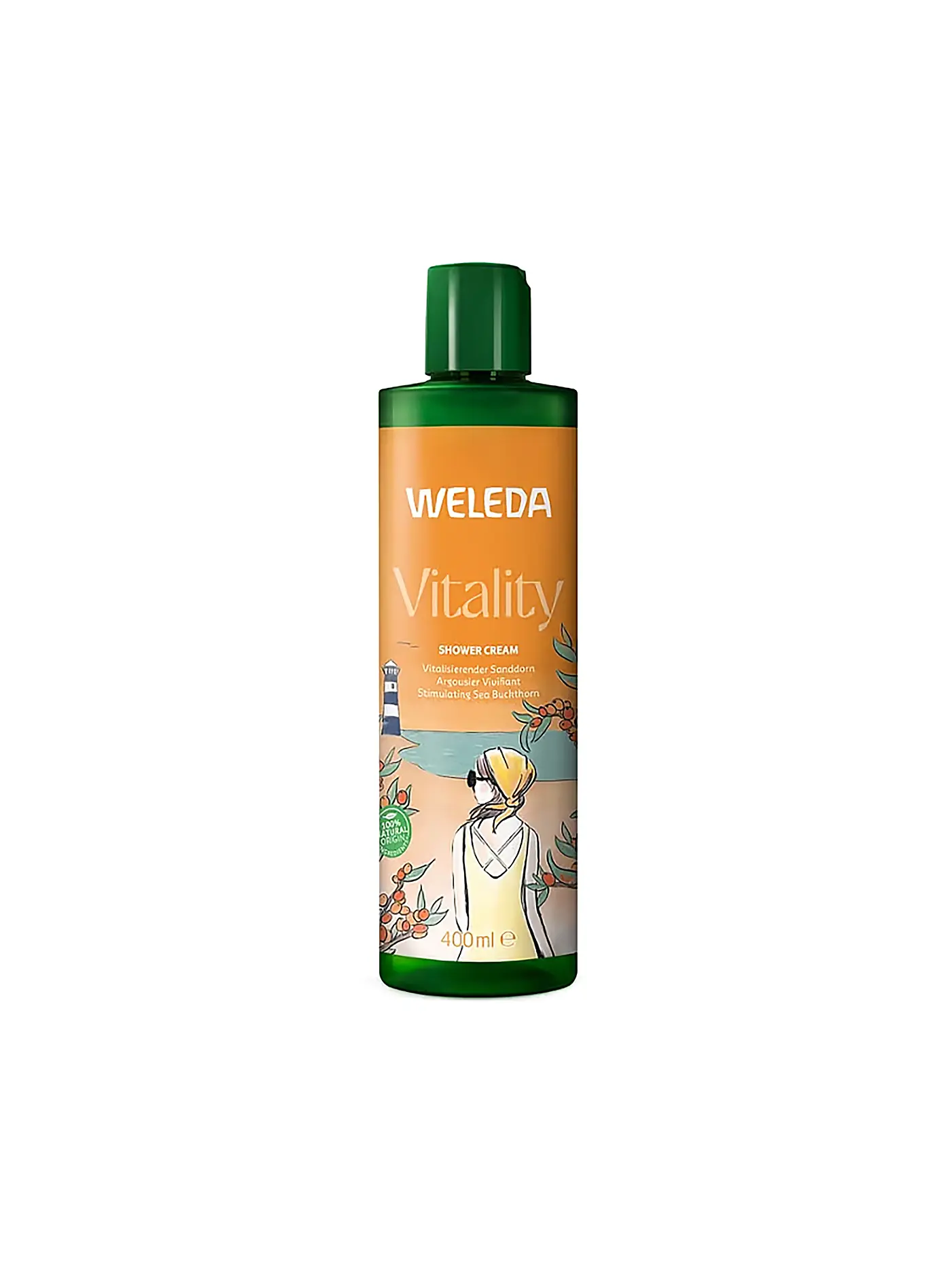 WELEDA | Vitality Shower Cream Sanddorn 400ml | 